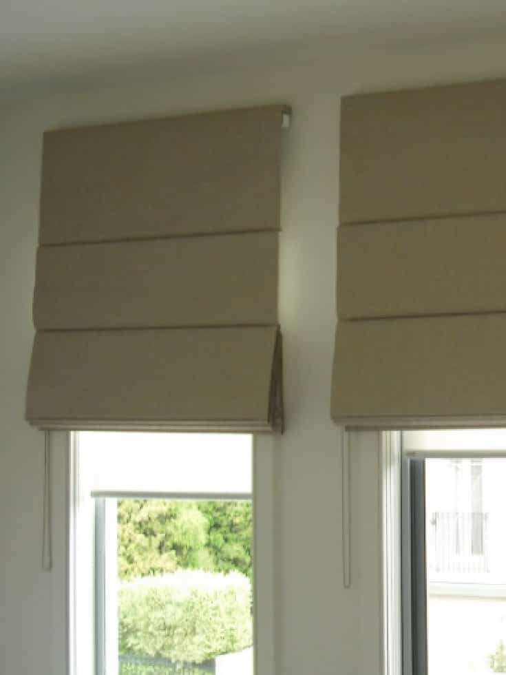 Roman blinds